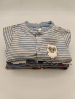 6 Baby Strampelhosen, Strampler langarm, Gr. 50/56 – Vorschau 4