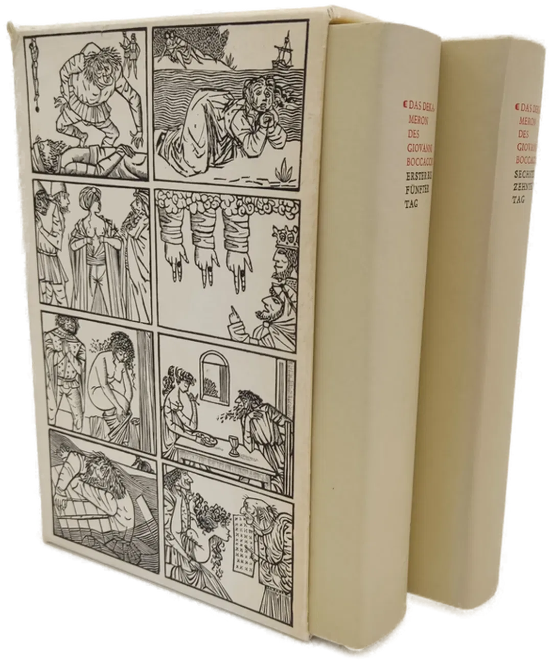 Das Dekameron des Giovanni Boccaccio. Zwei Bände - Bild 1