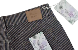 Pioneer Women Damen Hose, blau/braun - Gr. 38/32 - Bild 3