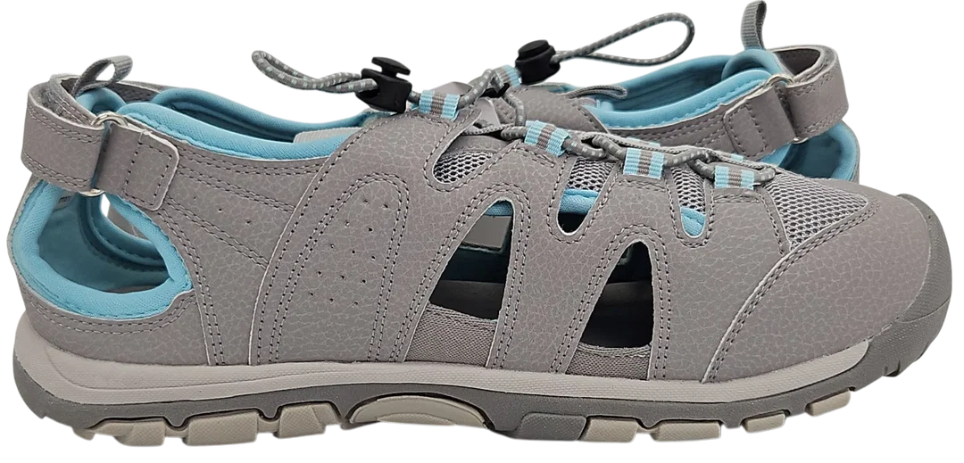 CRANE Damen Outdoor Sandalen - Gr 41 - grau  – Bild 4