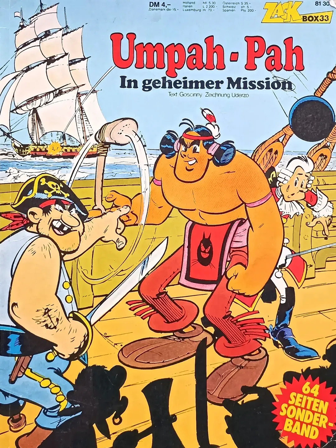Zack Box Umpah - Pah In geheimer Mission Band 33 - Bild 1