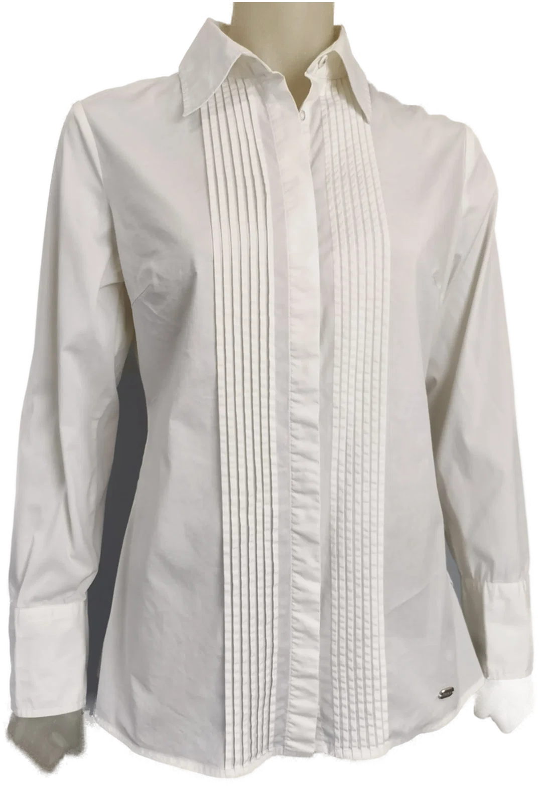 Street One, Hemdbluse Damen, Baumwolle, Gr. 40 – Bild 1