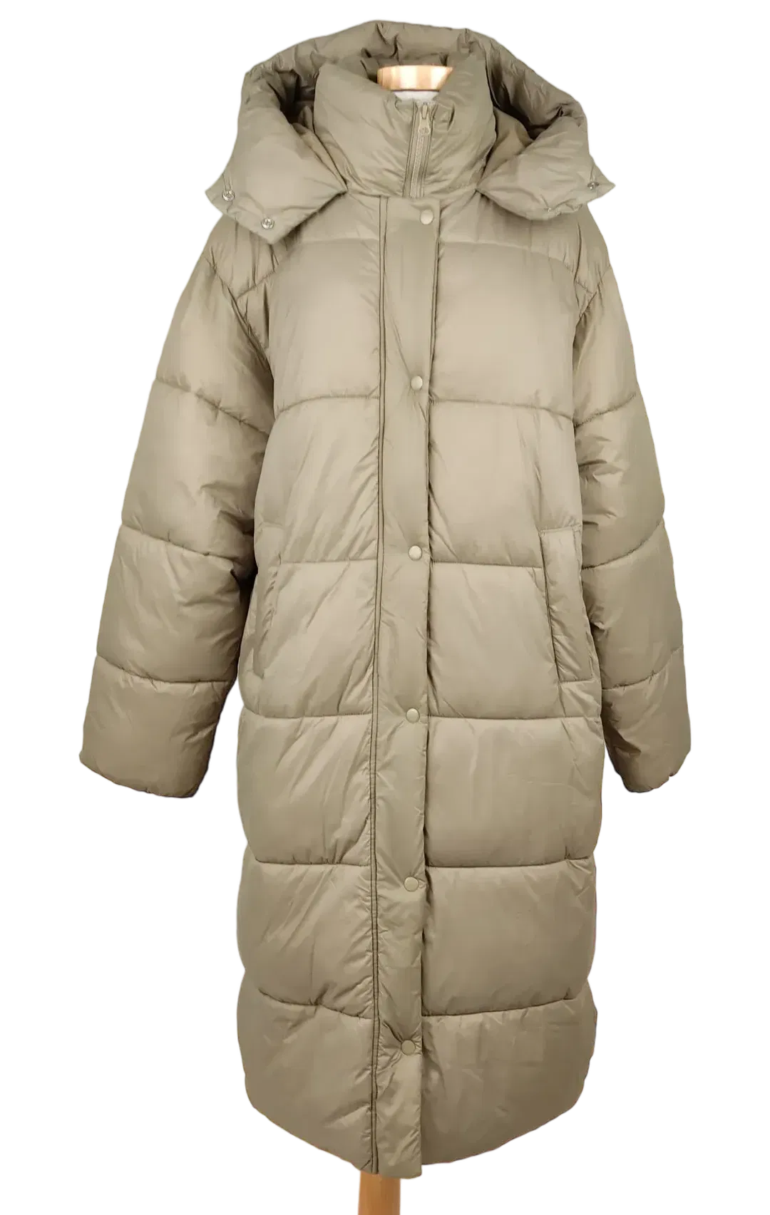 Gina Tricot Damen Mantel, khaki - Gr. M - Bild 1