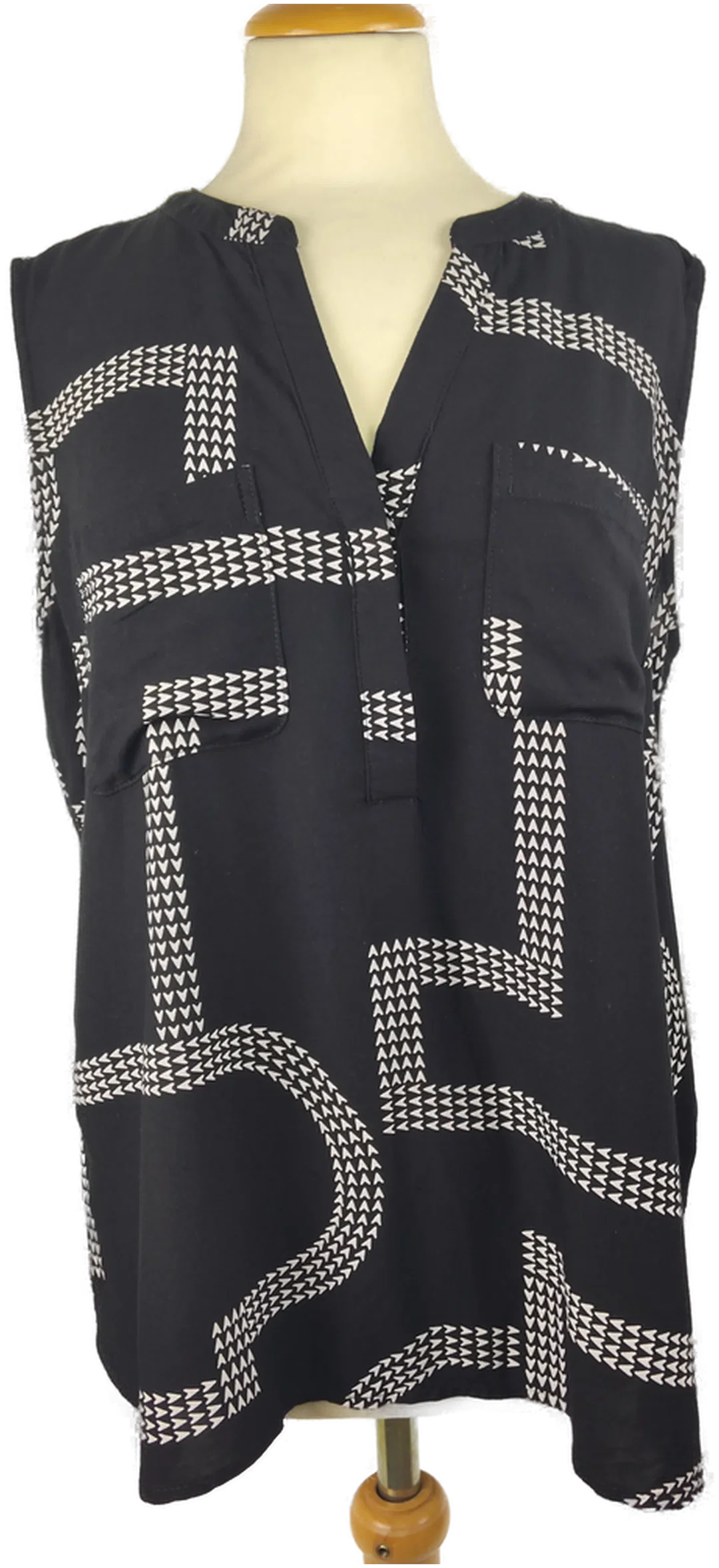 Damen Top Street One Viskose Gr.44 | Sommerleicht – Bild 1