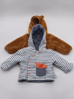 2 Jäckchen, Baby-Jacken Gr. 50/56 – Vorschau 1