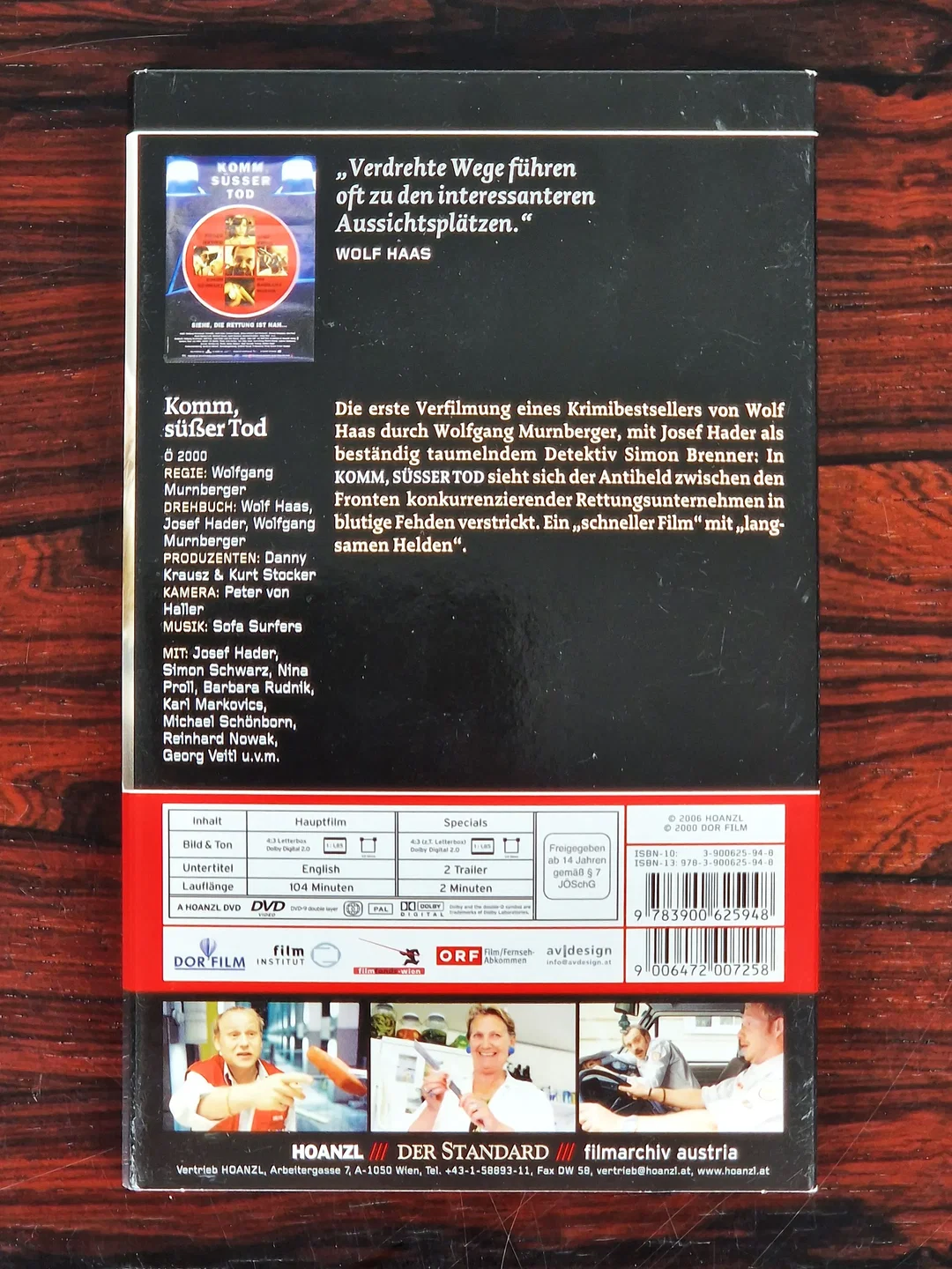 Der Standard - Edition Österreichischer Film - Nr. 25 - Komm, süßer Tod - Film - DVD - Digipak – Bild 2