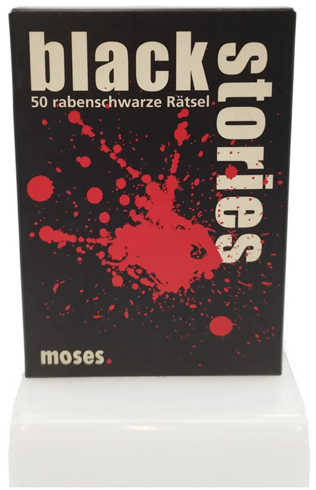 Party-Kartenspiel Black Stories moses. | Nervenkitzel - Bild 1