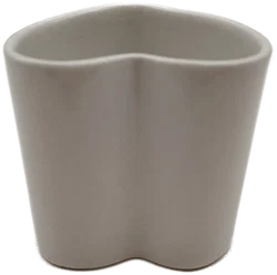 Herzförmiger Keramik Becher - 9cm hoch - Bild 3