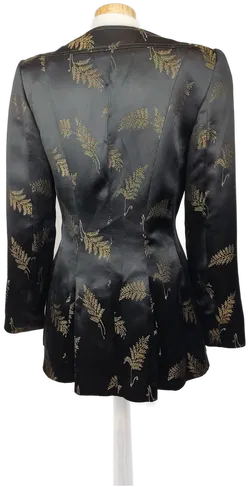 Renzo Damenblazer schwarz-gold - S/36 - Bild 2