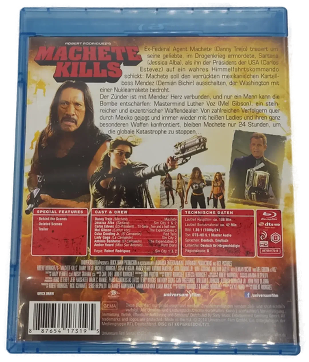 Blu-ray Disc Machete Kills "Uncut" – Bild 2