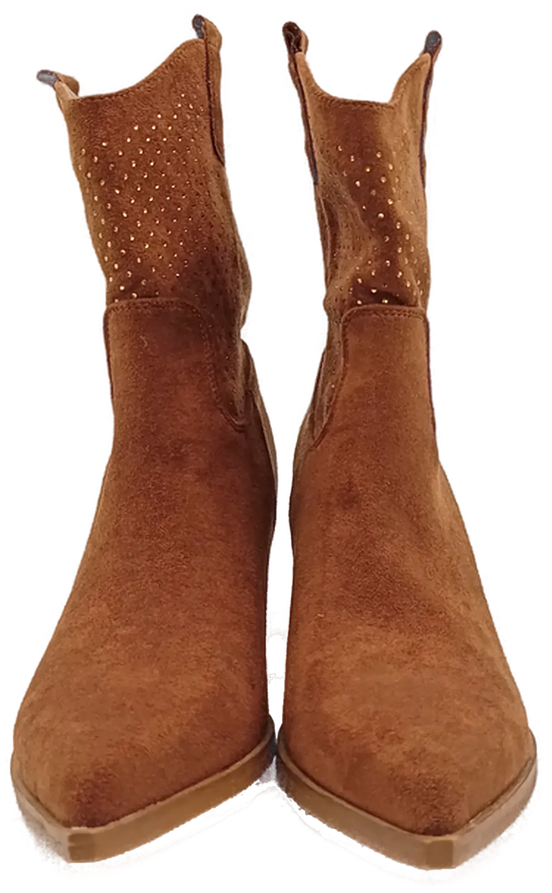 Dame Rose Westernstiefletten braun/glitzerdetails Gr. 37 – Bild 2