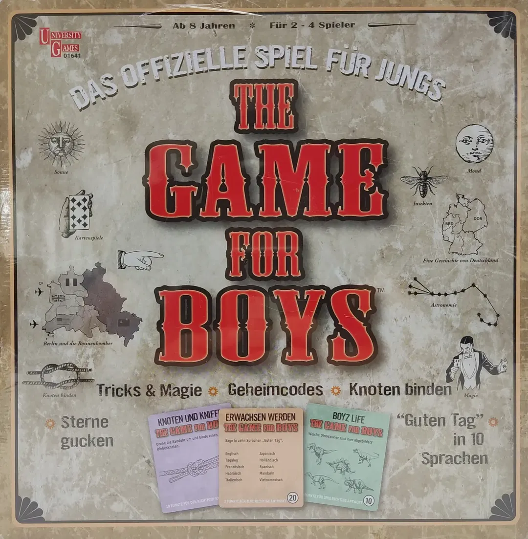 The Game for Boys - Gesellschaftsspiel - University Games  - Bild 4