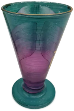 Glasbecher mit goldenen Verzierungen - Bild 2