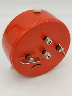 Vintage Wecker / Marke Peter - orange - Bild 3