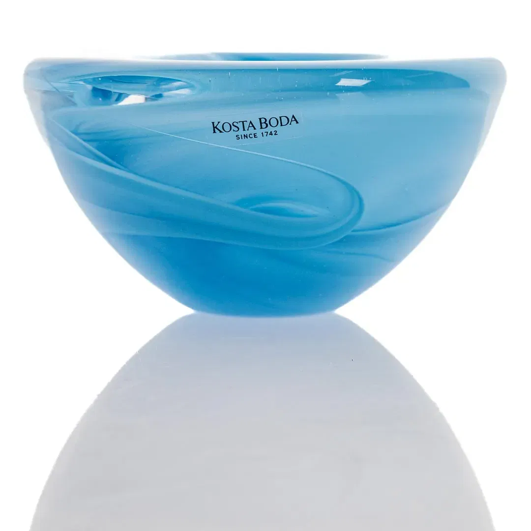 Kosta Boda Glas Schale „Atoll“ by Anna Ehrner Schweden - Bild 2