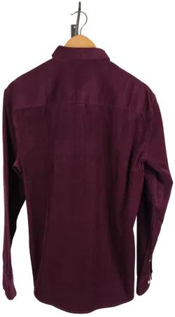 McNeal Herren Hemd Schnürlsamt rot - M/48 - Bild 2