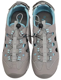 CRANE Damen Outdoor Sandalen - Gr 41 - grau  - Bild 3