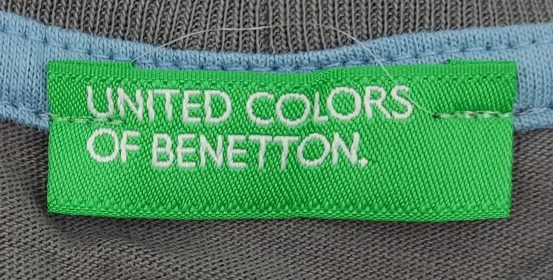 United Colors of Benetton Kindershirt grau Gr. XL – Bild 3