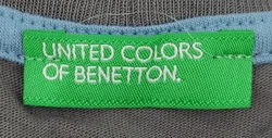 United Colors of Benetton Kindershirt grau Gr. 2XL - Bild 3