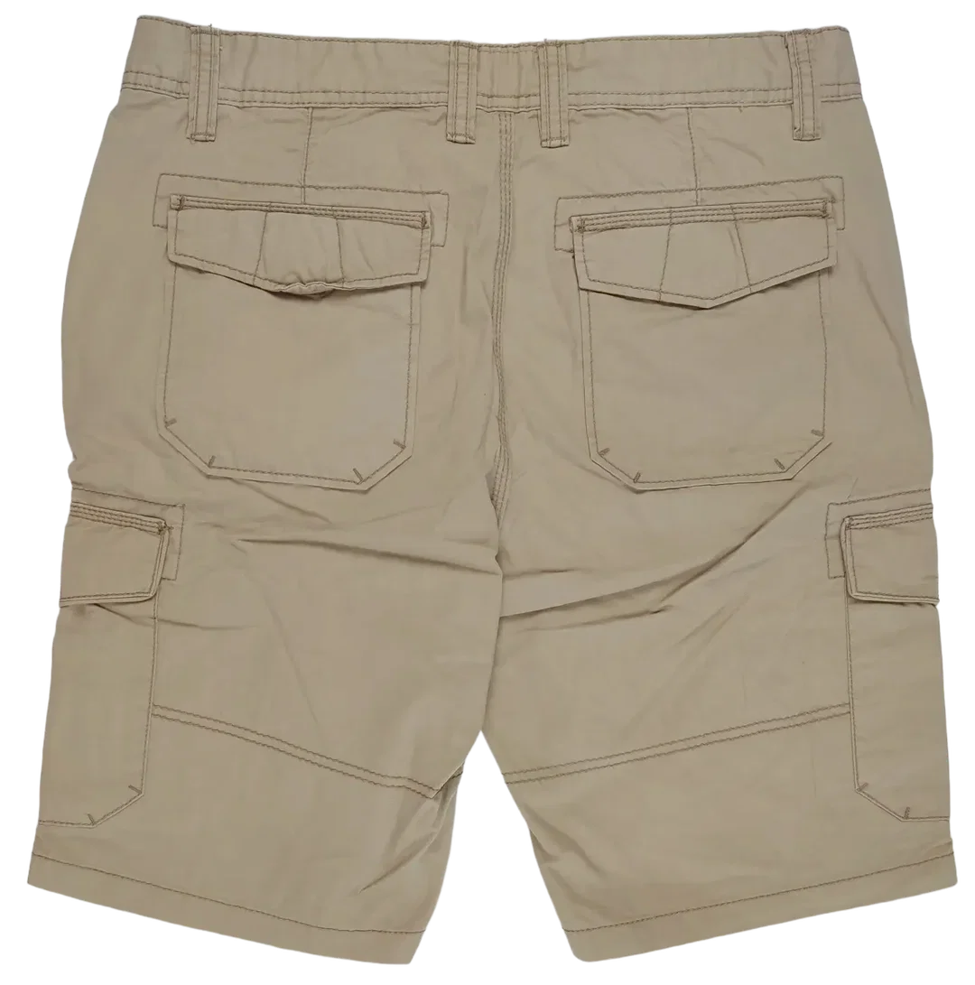 Charles Vögele Herren Cargo Shorts, beige - Gr. M  – Bild 2