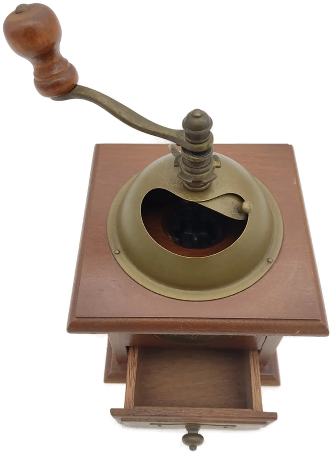 Vintage-Kaffeemühle Holz | Retro-Charme – Bild 3