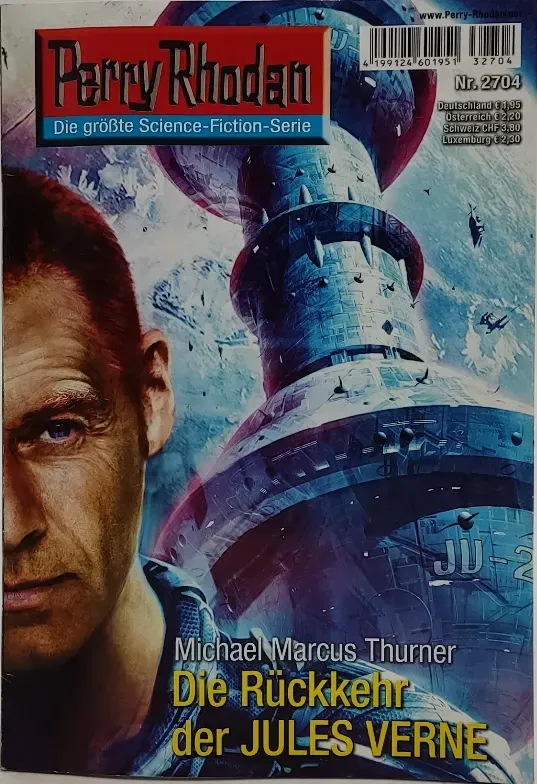 Romanheft Perry Rhodan Die Rückkehr der JULES VERNE Erstauflage Nr.2704 - Bild 2