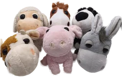 6 Plüschtiere "Big Headz", Set, Kuscheltiere – Vorschau 2