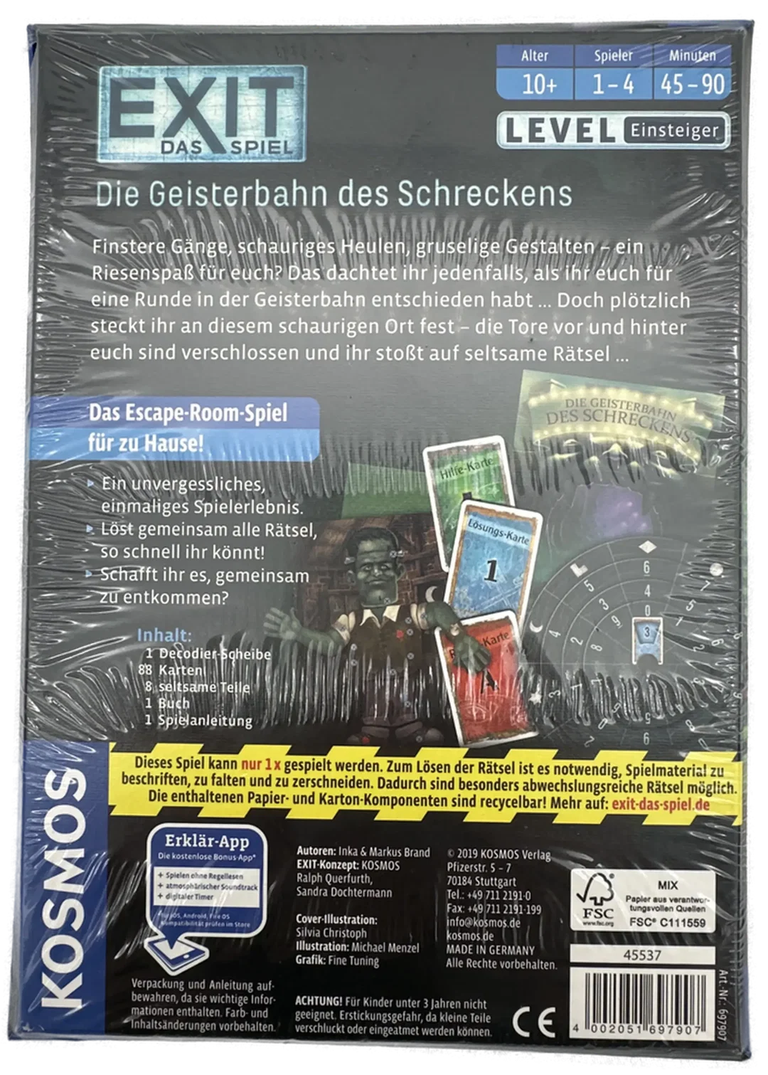 Kosmos - Exit - Die Geisterbahn des Schreckens - Level: Einsteiger – Bild 2