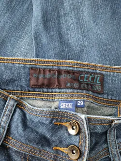 Damen Jeans CECIL Kurzgröße 29 | Wie Neu - Bild 3