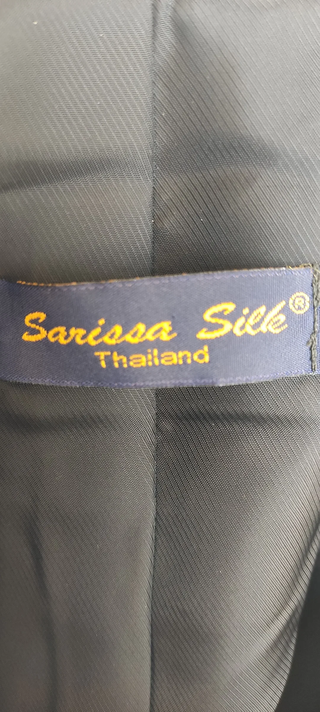 Eleganter Blazer Sarissa Silk Thailand Strass-Knöpfe | Abendlicher Glanz Größe 44 – Bild 10