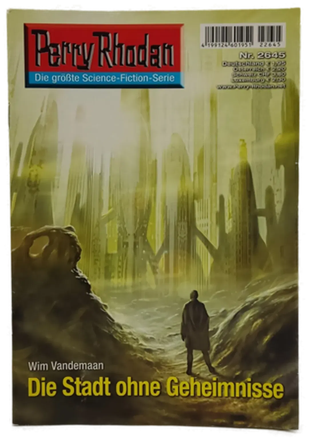 Romanheft Perry Rhodan Die Stadt ohne Geheimnisse Erstauflage Nr.2645 - Bild 1