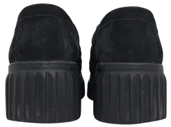 vitaform Damen Veloursleder Schuhe, schwarz - Gr. 39 - Bild 2