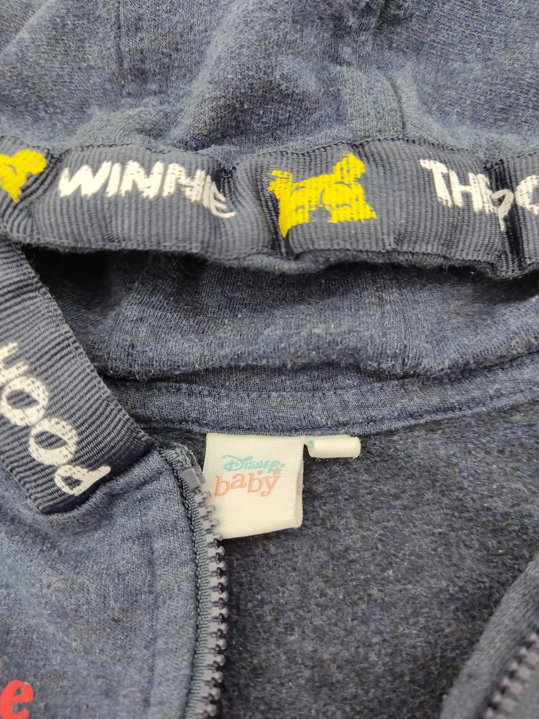 Disney "Winnie Pooh" Kinder Sweater Jacke blau Gr. 86 – Bild 3