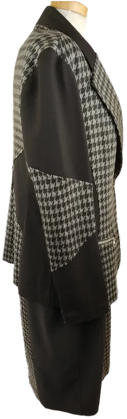 Joseph Ribkoff Damen-Kostüm schwarz-grauer Hahnentritt - XL/42 - Bild 3