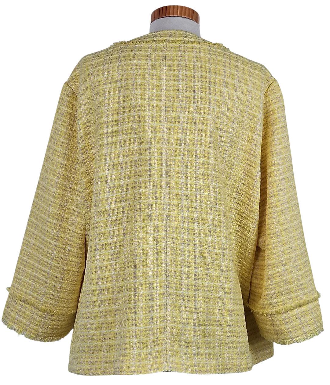 GERRY WEBER Damen Jacke, gelb - Gr. 4XL  – Bild 3