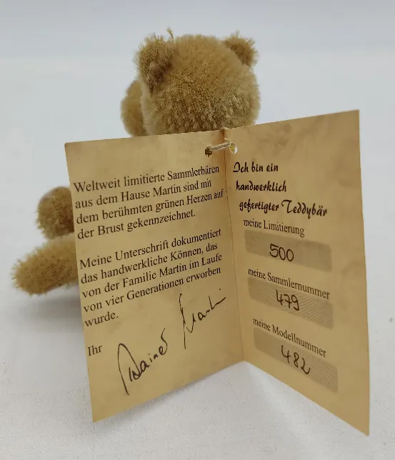 Original Martin Bär "Goldherz Hoti" - Sammlerstück – Bild 3
