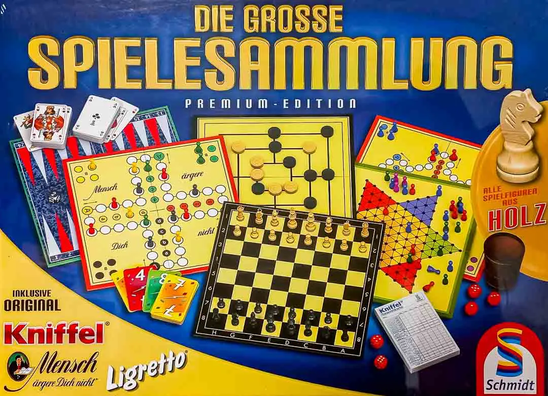 Schmidt Spiele Die große Spielesammlung Premium Edition neuwertig – Bild 1