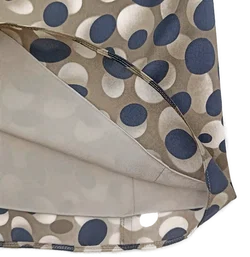 Armani Collezioni Damen Midikleid grau gepunktet Gr. XL - Bild 5