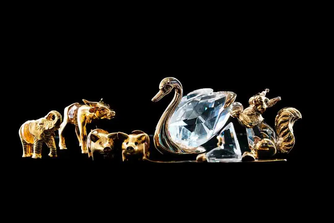 Swarovski Setzkasten Figuren 7 Stück  - Bild 4