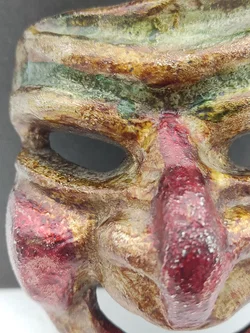 Kleine Metallmaske Wanddeko | Ethno-Charme - Bild 7