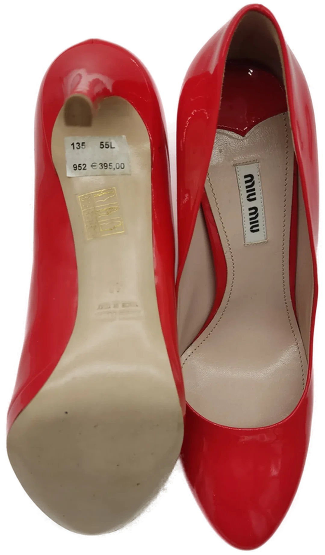 Miu Miu Damenpumps - Rot - Größe 40  – Bild 4