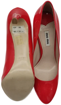 Miu Miu Damenpumps - Rot - Größe 40  - Bild 4