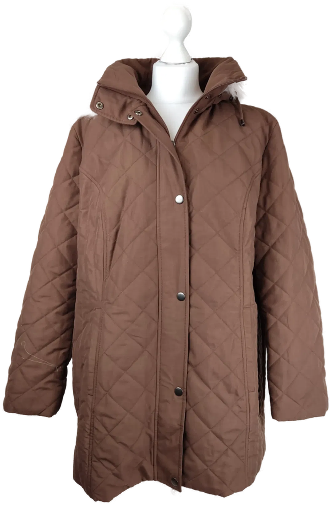 Damen Winterjacke mit abnehmbarer Kapuze Größe 44 | Gemütlicher Klassiker - Bild 4