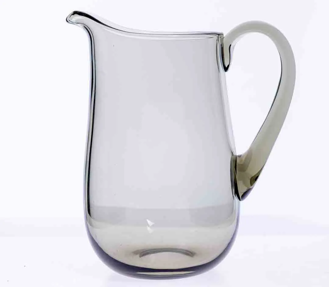 Salzburger Cristallglas Set mit Schüsseln und Kanne aus Rauchglas – Bild 2