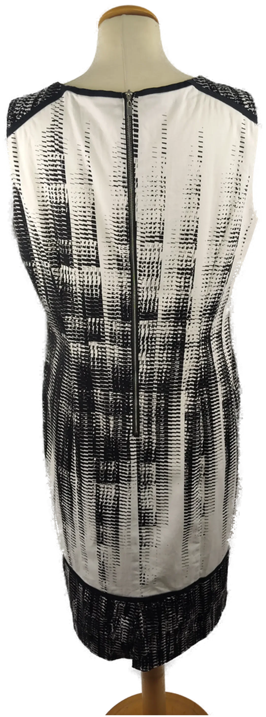 Damen Midikleid Gerry Weber Gr. 42 Mischfaser | Festlicher Charme – Bild 3