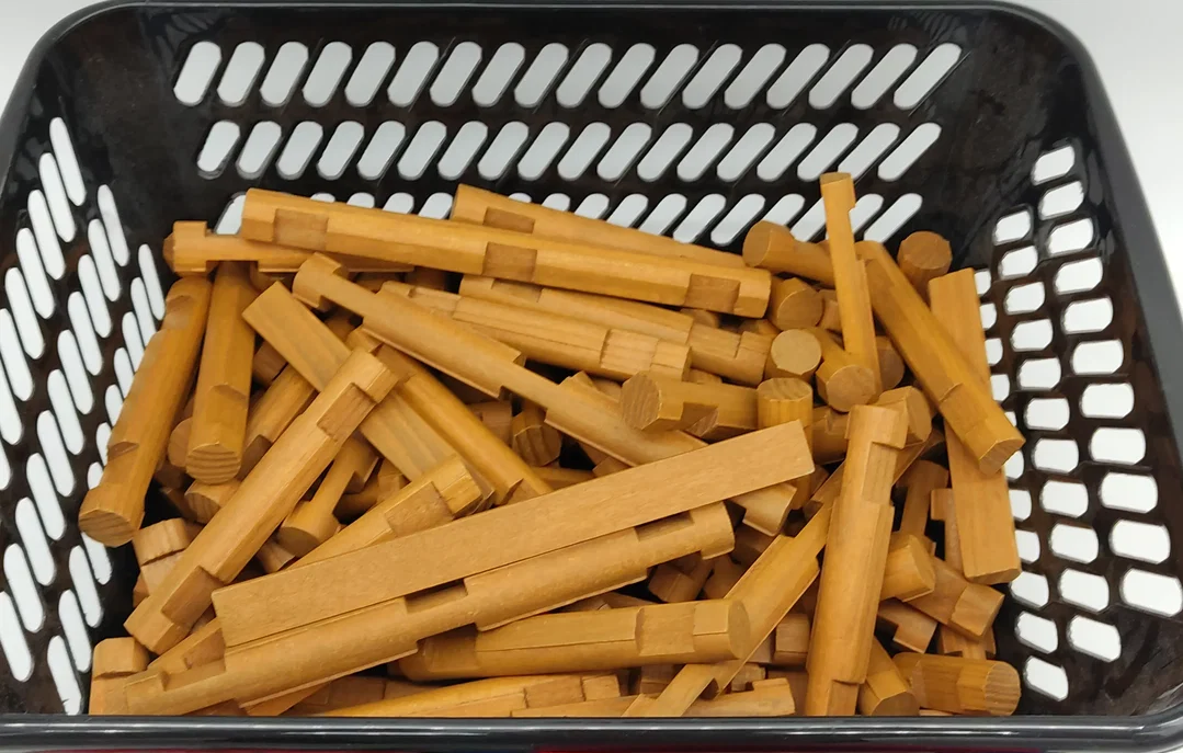 Hasbro Original LINCOLN LOGS Double-L Corral inkl. Anleitung  – Bild 4