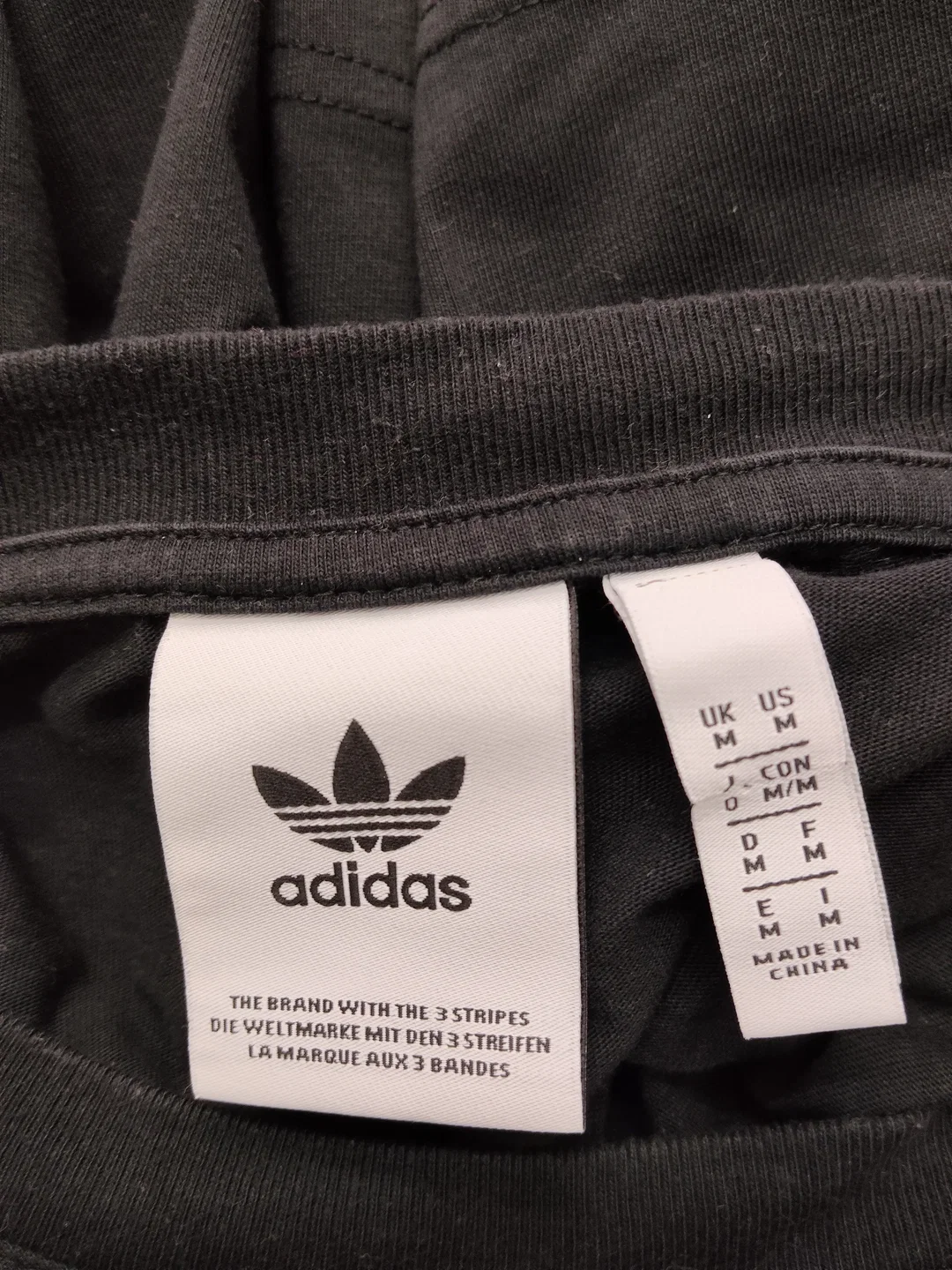 T-Shirt Adidas Unifarben Herren Größe 50 Baumwolle | Casual-Liebling – Bild 4