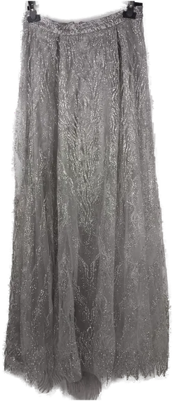 Ballkleid 2-teilig, silber, Eva & Lola, Gr. L - Bild 4