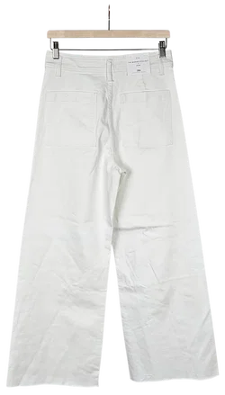 ZARA Damen Jeanshose, weiß - Gr. L / 40 - Bild 2