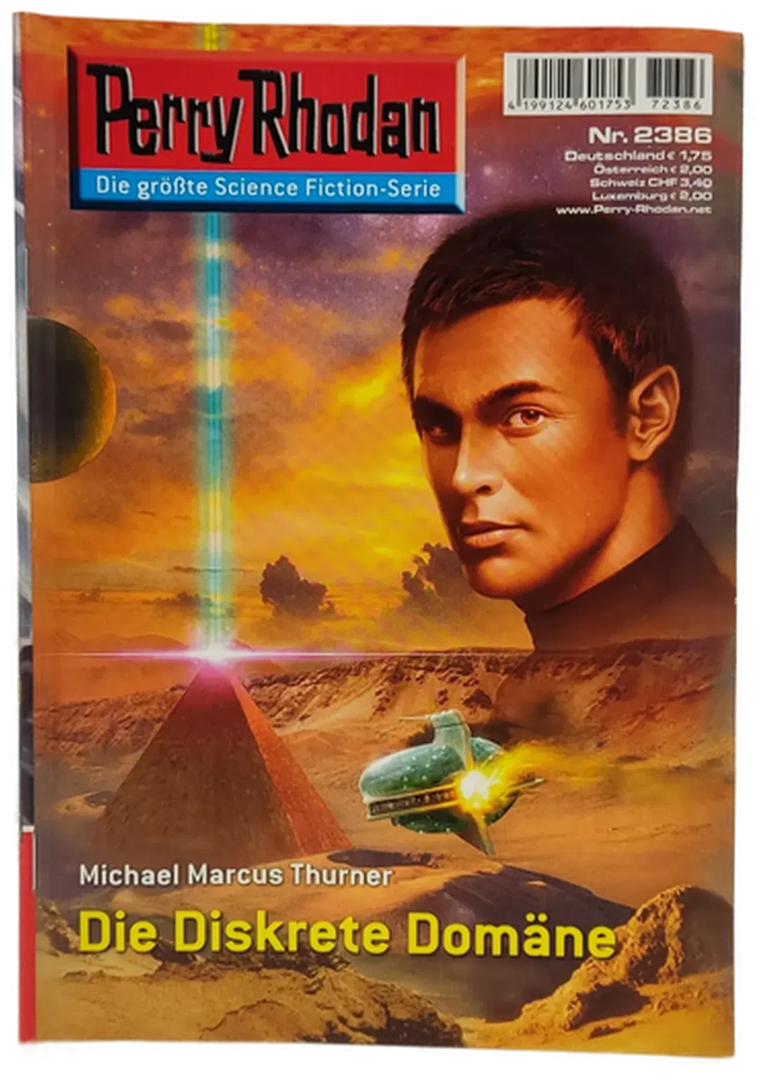 Romanheft Perry Rhodan Die Diskrete Domäne Erstauflage Nr.2386 - Bild 2